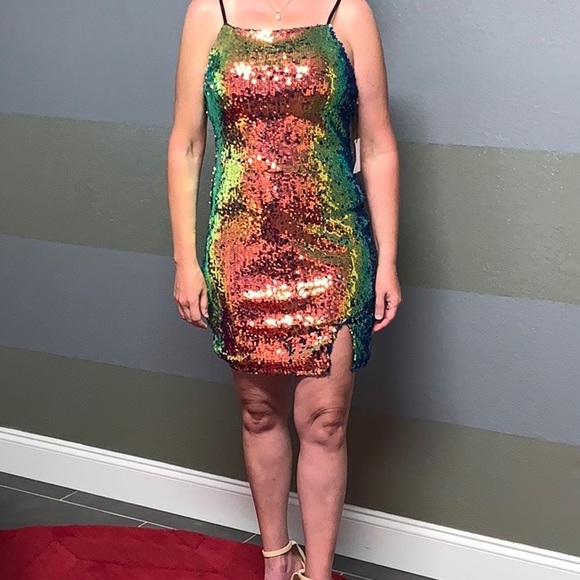 KtK Dresses & Skirts - New 🔥 Ktk Sequin Mini Dress Size Small